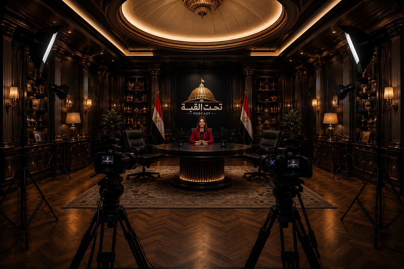 استوديو تحت القبة